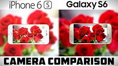 iPhone 6S vs Galaxy S6 - Detailed Camera Comparison