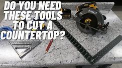 How To Cut A Laminate Countertop | DIY | What Tools Do I Need? | HANDYMAN HEADQUARTERS |