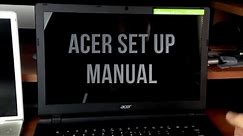 Acer Laptop Set Up and Free Windows 10 upgrade Guide
