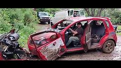 Chevy Aveo gets absolutely punished
