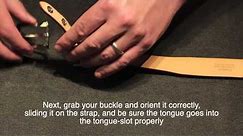 How to Assemble a Belt Buckle