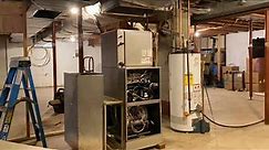 Carrier Infinity Furnace installation ...start to finish
