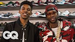 2 Chainz & Nick Young Shop for $25K Jordans | Most Expensivest Sh*t | GQ