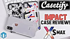 High Quality Clear Cases! iPhone Xs Max Casetify Impact Series Case Review!