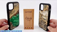 One of a Kind Natural Wood Phone Cases Made in the USA: Carved for iPhone 11 & 11 Pro!