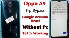 Oppo A9 FRP Bypass Without Pc | Oppo Google Account FRP Bypass