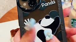 Panda 🐼 #phonecase #phonecover #case #panda #iphone #iphone12 #aesthetic #cute #black #foryou #fyp