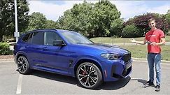2023 BMW X3 M Competition: POV Start Up, Exhaust, Test Drive, Walkaround and Review
