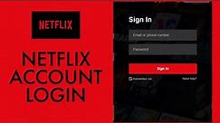 Netflix.com Login: How to Login Netflix Account 2021? Netflix Login Sign In