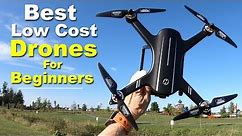 The BEST Low Cost DRONES for BEGINNERS (part 1) - My Recommendations