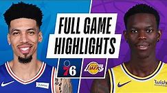 76ERS at LAKERS | FULL GAME HIGHLIGHTS | March 25, 2021