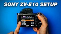 How to Setup Your Sony ZV-E10 For Photo & Video (Complete Menu Guide)