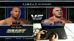 how to play WWE smackdown pain on PC With Joystick