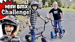 MINI BMX TRICK CHALLENGE!!