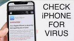 How To Check For Virus On ANY iPhone! (2023)