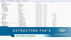 How to extract files from unencrypted PAK files | Getting Started