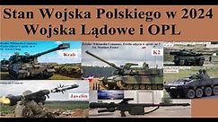 Stan Wojska Polskiego w 2024 roku - Wojska Lądowe i OPL