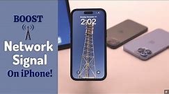 BOOST Cell Signal on iPhone! (How To in 2023)