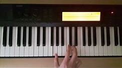 G5 - Piano Chords - How To Play