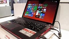 Toshiba Qosmio Gaming Laptop at CES 2014