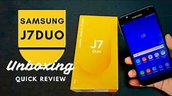 Samsung galaxy J7 DUO( 2018) unboxing and Full review