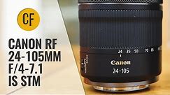 Canon RF 24-105mm f/4-7.1 IS STM lens review with samples