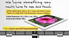 Apple New iPad 3 64GB WiFi+4G Bluetooth Camera White Best Price