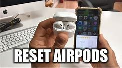 How To Reset your Apple AirPods - Hard Reset