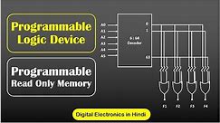 Programmable Logic Device [PLD] | Programmable Read Only Memory [PROM] | Digital Electronics