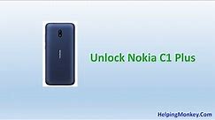 How to Unlock Nokia C1 Plus - When Forgot Password