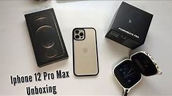 Iphone 12 Pro Max Gold Unboxing + Accessories