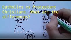 The Difference between Catholics and Protestant Christians