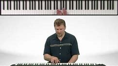 "A" Minor Harmonic Piano Scale - Piano Scale Lessons