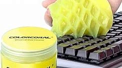 COLORCORAL Cleaning Gel Universal Dust Cleaner for PC Keyboard Cleaning Car Detailing Laptop Dusting Home and Office Electronics Cleaning Kit Computer Dust Remover from 160g