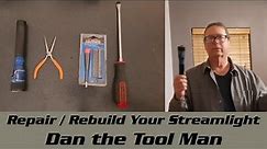 How to Repair Streamlight Flashlights - Stinger Repair Kits and Rebuild Kits