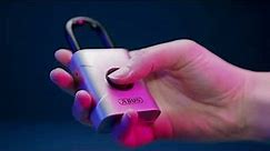 ABUS Touch™ 57 smart padlock 🔒 The fingerprint padlock for up to 20 fingerprints