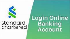How to Login in Standard Chartered Online Banking | Sign In sc.com