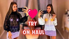[4K] Transparent Try on Haul with Amy | See Through Blouse