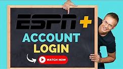 How to Login ESPN Plus Account? ESPN Plus Sign In | plus.espn.com Login | Sign In - ESPN