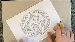 Anglo Saxon Jewelry Sketch KS2