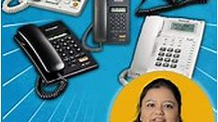 Panasonic Landline & Cordless Phones Which one is Best? . . . . . #ytshorts #technology #panasonic #technology #landlinephone #beetal #cordedphone #wireless #jio #airtel #electronicsbyraverz | Electronics By Raverz
