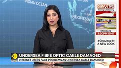 Internet users face problem as undersea cable damaged