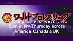 NJPW hits The Roku Channel February 11!