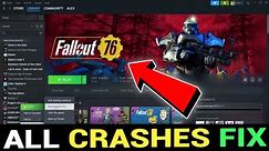 How to Fix Fallout 76 Not Launching, Crashing, Freezing & Black Screen On PC