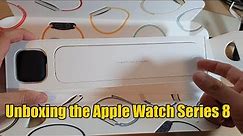 Unboxing the Apple Watch Series 8