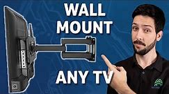 Quick Way To Wall Mount Any TV