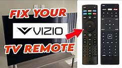 How To Fix Your Vizio TV Remote Control That is Not Working