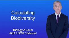 A Level Biology Revision "Calculating Biodiversity"