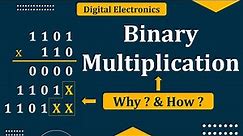 Binary Multiplication | How to do Multiplication of binary number | Number System