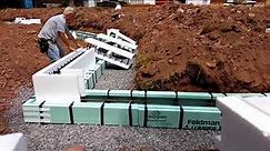 How to Form and Pour Concrete Footings with the Foothold ICF Footing System